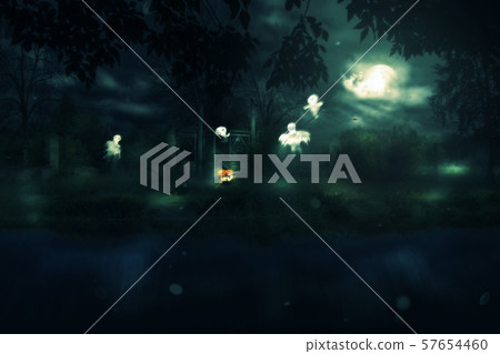 Halloween Night Gate 57654460