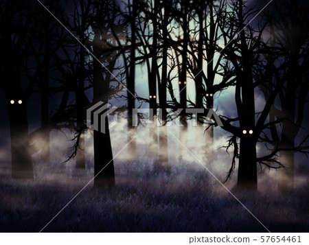 Halloween forest 57654461