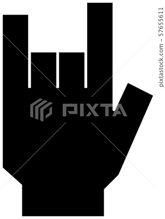 Hand sign sign language gesture hand finger icon Hand sign sign language gesture hand finger icon 57655611