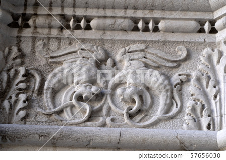 doge ducal palace venice capital of column wayside 57656030