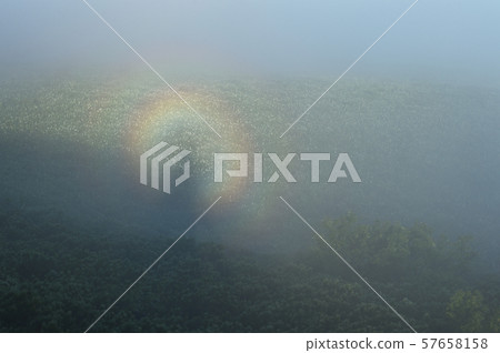 Brocken phenomenon (Hokkaido) Brocken phenomenon (Hokkaido) 57658158