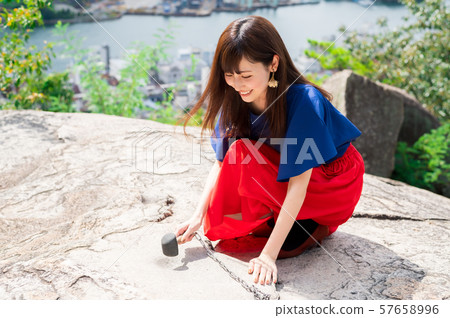 觀光onomichi的少婦 57658996