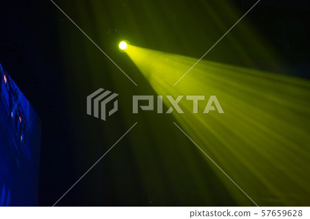 Spotlight and illumination with fog on stage Spotlight and illumination with fog on stage 57659628