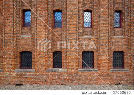 old bricks with windows 57660683