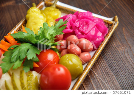 Pickled vegetables . Menu Pickled vegetables . Menu 57661071