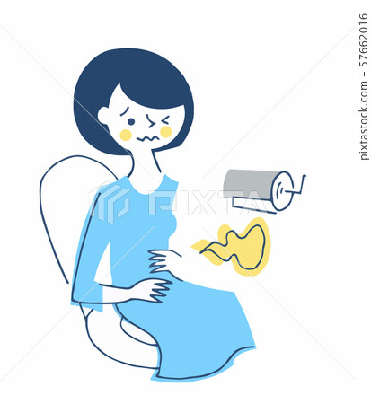 便秘的女人 57662016