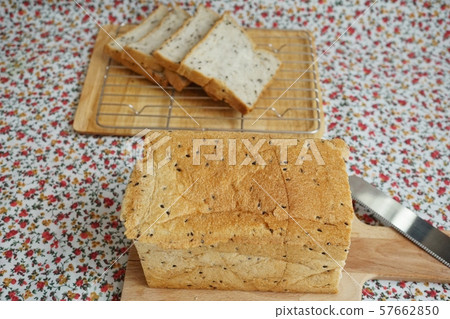 三明治麵包，麵包，切片 57662850