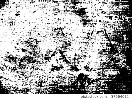 Black and white grunge. Distress overlay texture. Abstract surface dust and rough dirty wall background concept. Distress illustration simply place over object to create grunge effect. Vector EPS10. Black and white grunge. Distress overlay texture. Abstract surface dust and rough dirty wall background concept. Distress illustration simply place over object to create grunge effect. Vector EPS10. 57664011