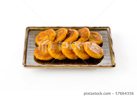 Pumpkin rice cake 57664356