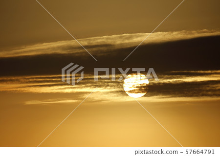 Omuta City Miike Port Sunset Omuta City Miike Port Sunset 57664791
