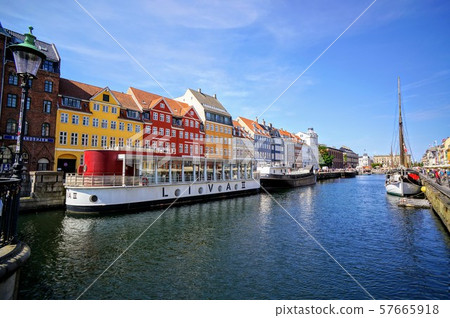 Copenhagen city landscape Copenhagen city landscape 57665918