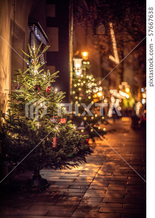 Rothenburg，德國，夜視圖 57667638