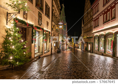 Rothenburg,德國,夜視圖 Rothenburg,德國,夜視圖 57667645