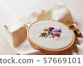Embroidery work 57669101