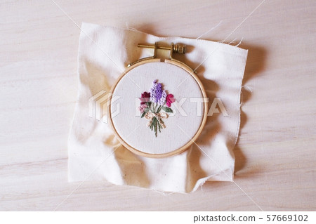 Embroidery work 57669102