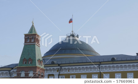 Kremlin Moscow Dome of Senate building Russian 57669961