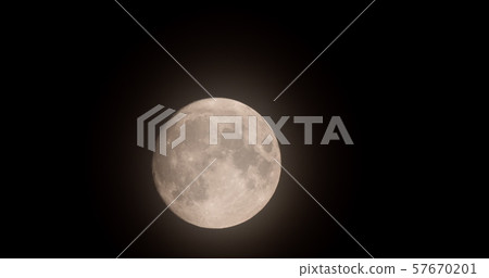 Half Moon Background being Earth's only permanent 57670201