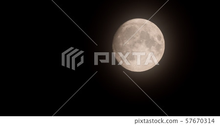 Half Moon Background being Earth's only permanent 57670314
