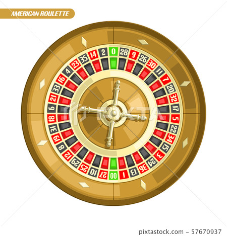 Vector Roulette Wheel 57670937