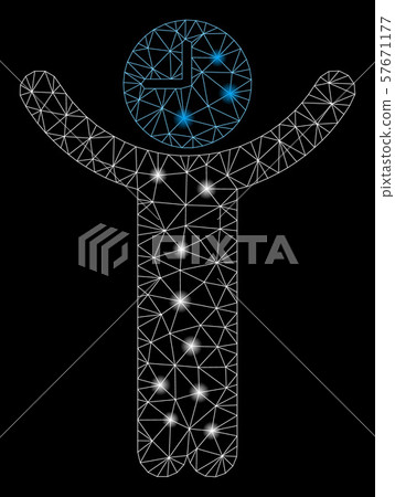 Flare Mesh 2D Time Boss with Flare Spots 57671177