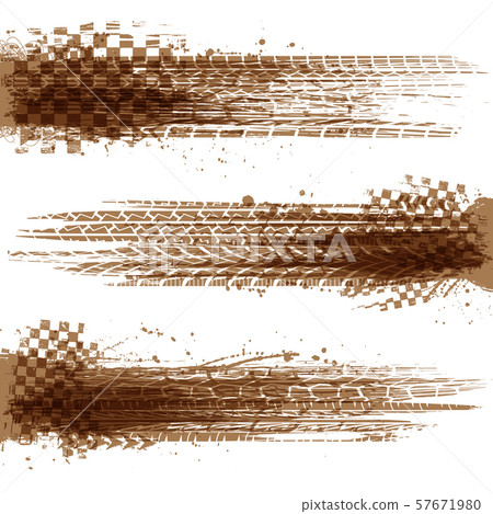 Three brown grunge banners Three brown grunge banners 57671980