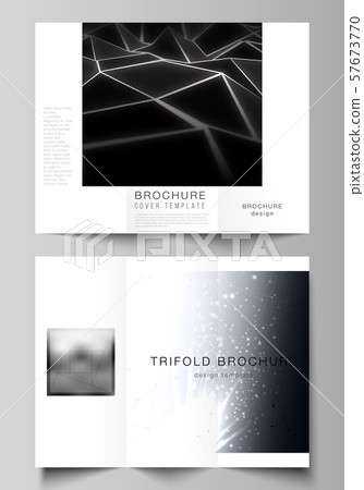 Vector illustration layouts. Modern creative covers design templates for trifold brochure or flyer Vector illustration layouts. Modern creative covers design templates for trifold brochure or flyer 57673770
