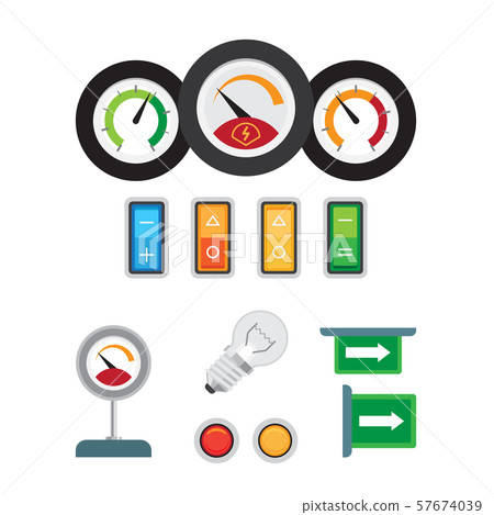 Tachometr, speedometer and fuel sensor Tachometr, speedometer and fuel sensor 57674039