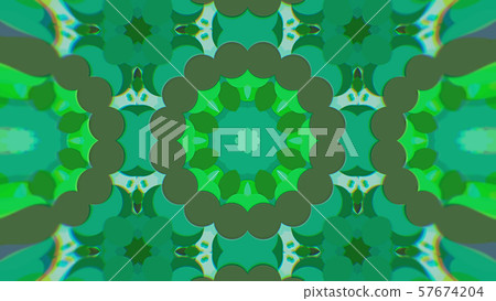 Abstract Colorful Painted Kaleidoscopic Graphic Abstract Colorful Painted Kaleidoscopic Graphic 57674204
