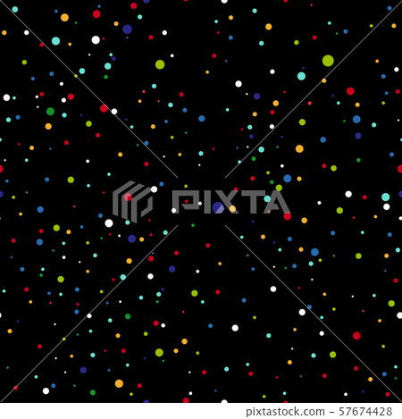 Colorful confetti pattern Colorful confetti pattern 57674428