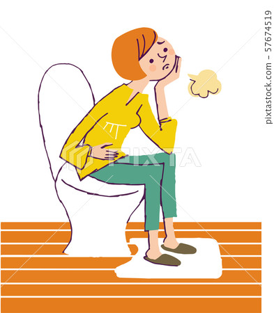 Constipation woman 57674519