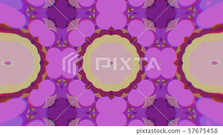 Abstract Colorful Painted Kaleidoscopic Graphic Abstract Colorful Painted Kaleidoscopic Graphic 57675458