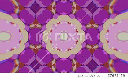 Abstract Colorful Painted Kaleidoscopic Graphic Abstract Colorful Painted Kaleidoscopic Graphic 57675459