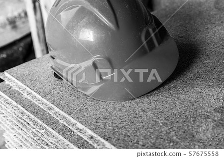 construction monochrome design safety helmet construction monochrome design safety helmet 57675558
