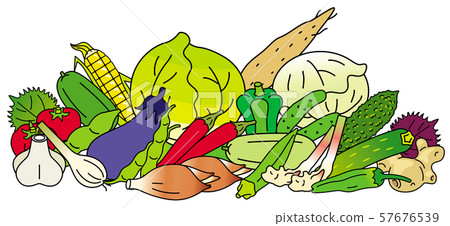 Summer vegetables 57676539