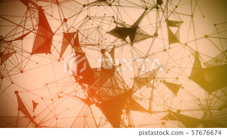 Abstract glowing geometric background, geometric 57676674