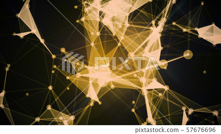 Abstract glowing geometric background, geometric 57676696