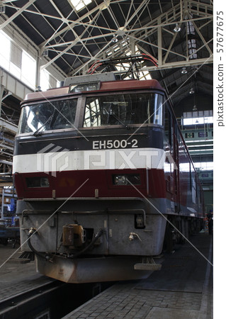 Model EH 500 entered the Omiya General Vehicle Center 57677675