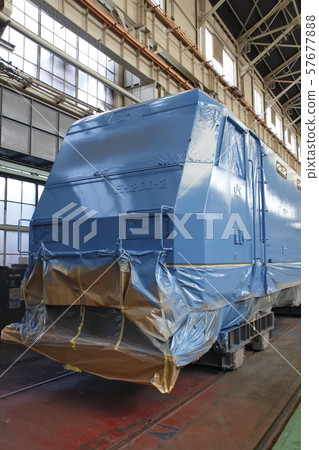 EH200型進入大宮通用車輛中心 57677888