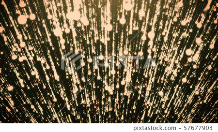 Glowing rain giving particles down, designer Glowing rain giving particles down, designer 57677903