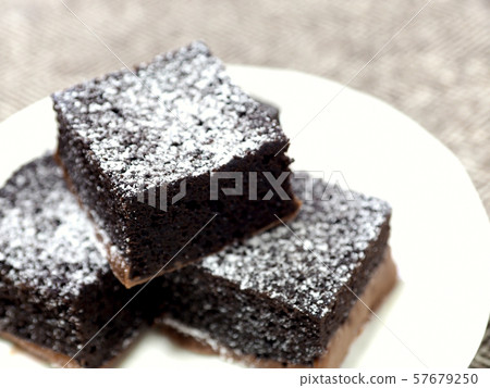 Chocolate brownie baked goods Chocolate brownie baked goods 57679250