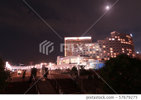 Night view of Odaiba Night view of Odaiba 57679275