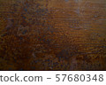 Rusty old iron texture with mechanical damage 57680348