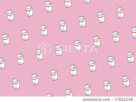 Beckoning cat pattern 57682249