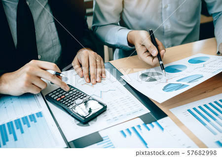 Manager calculates about the company finances by Manager calculates about the company finances by 57682998