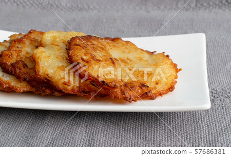 Potato Pancakes, Draniki, Deruny, Potato Latkes or 57686381