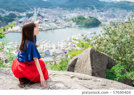 觀光onomichi的少婦 57690408
