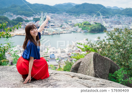 觀光onomichi的少婦 57690409
