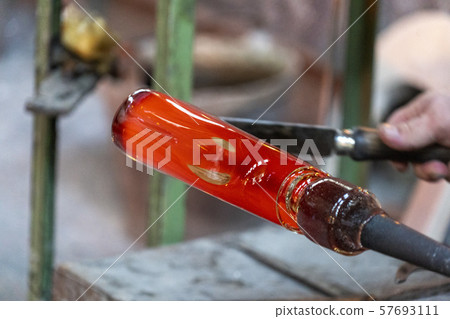 inside Murano glass factory Venice Italy inside Murano glass factory Venice Italy 57693111