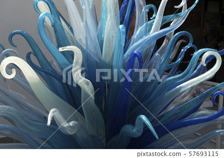 Murano glass close up detail 57693115