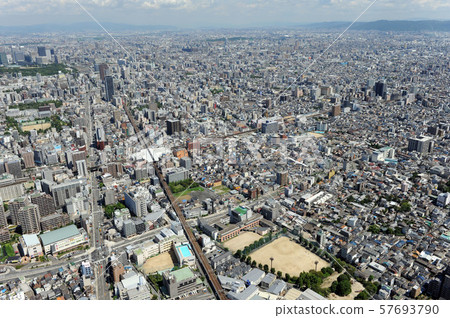 大阪市鳥瞰圖 57693790